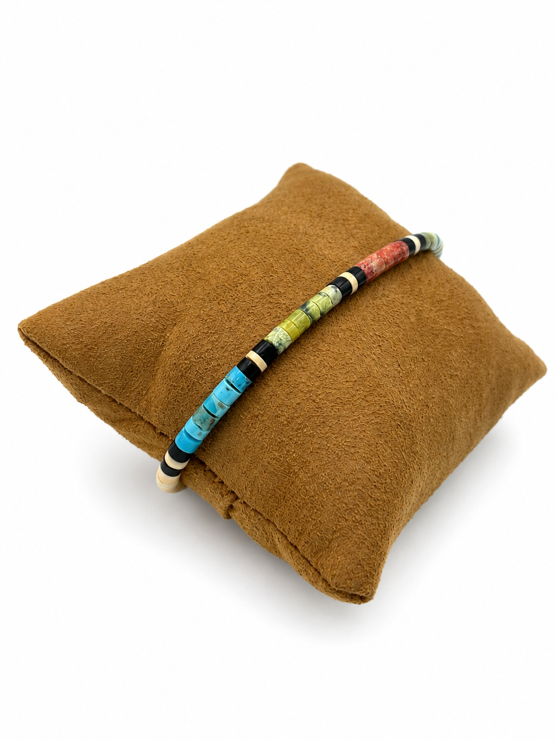 Gerard & Mary Calabaza Multicolor Heishi Bracelet, 8"