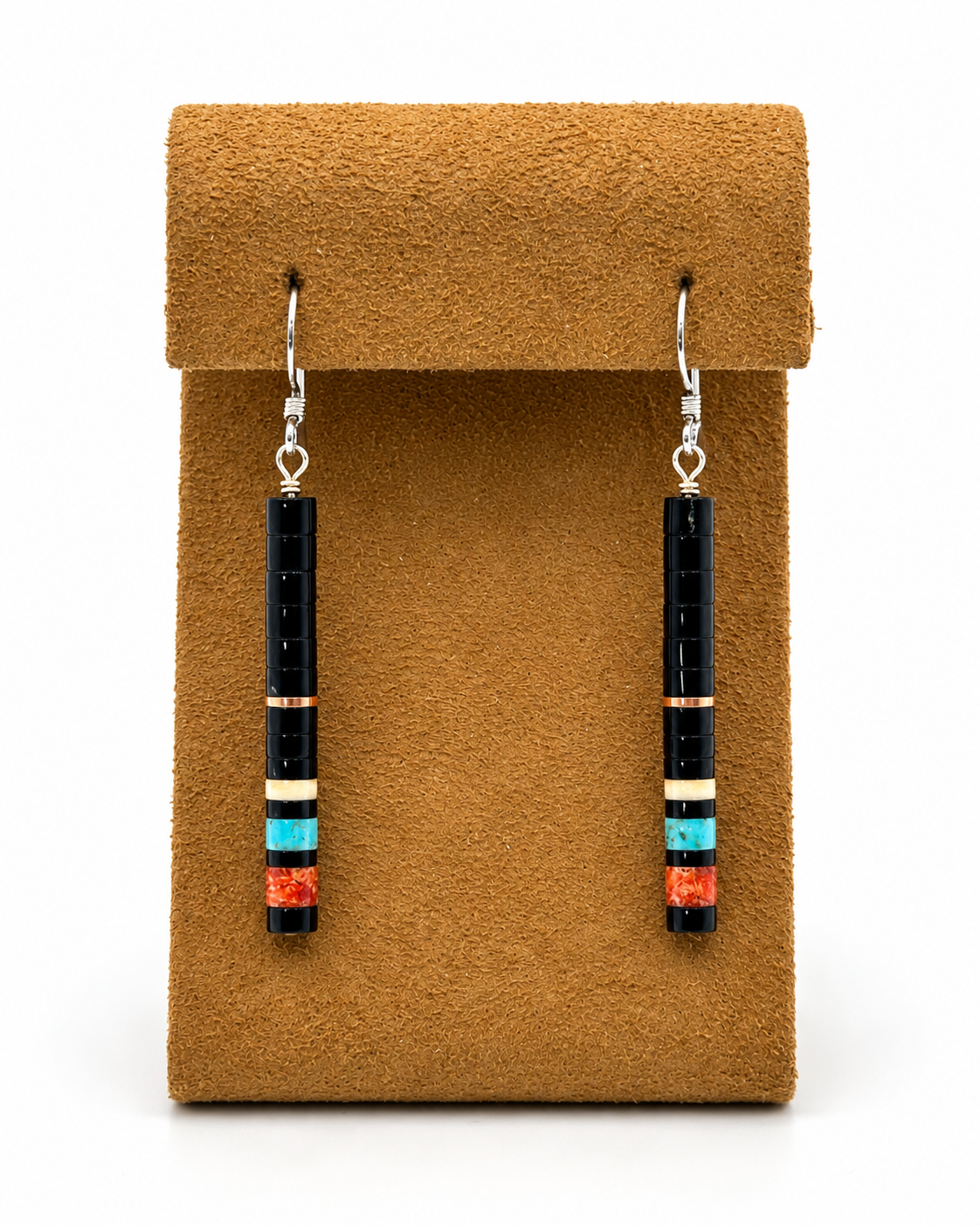 Gerard & Mary Calabaza Multicolor Heishi Earrings