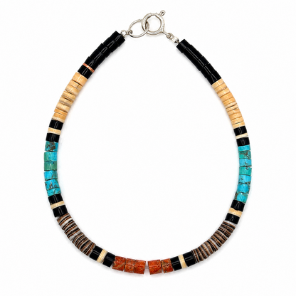 Gerard & Mary Calabaza Multicolor Heishi Bracelet, 7 3/4"