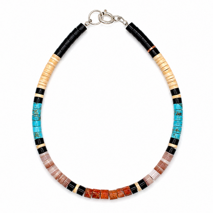 Gerard & Mary Calabaza Multicolor Heishi Bracelet, 8"