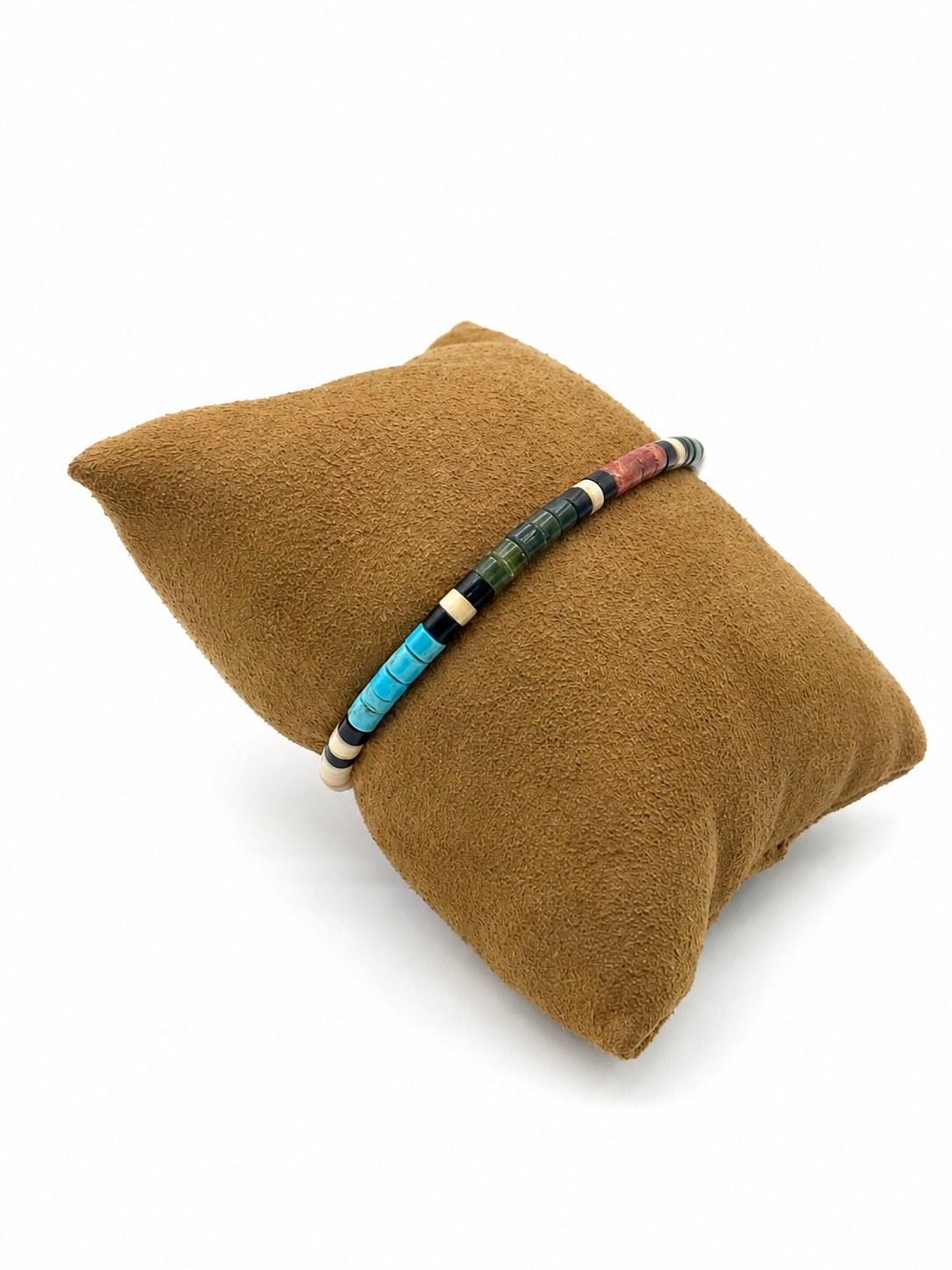 Gerard & Mary Calabaza Multicolor Heishi Bracelet, 6.5"