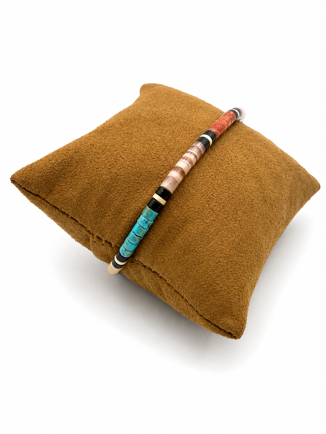Gerard & Mary Calabaza Multicolor Heishi Bracelet, 8"