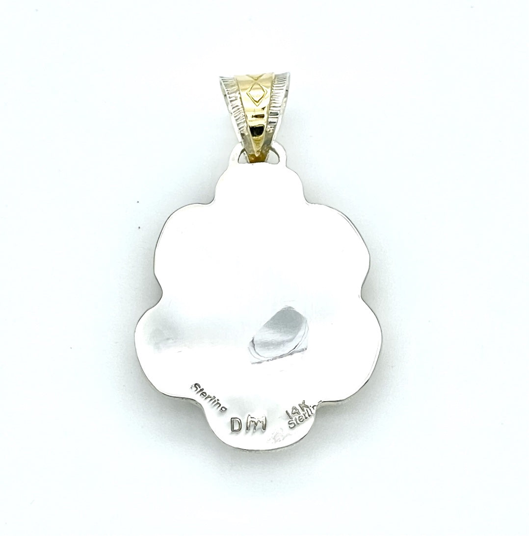Lone Mountain 14K Pendant