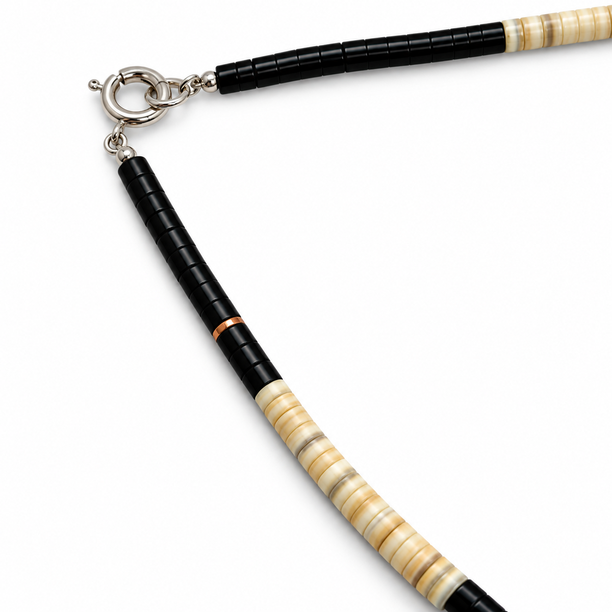Gerard & Mary Calabaza Multicolor Heishi 18" Necklace