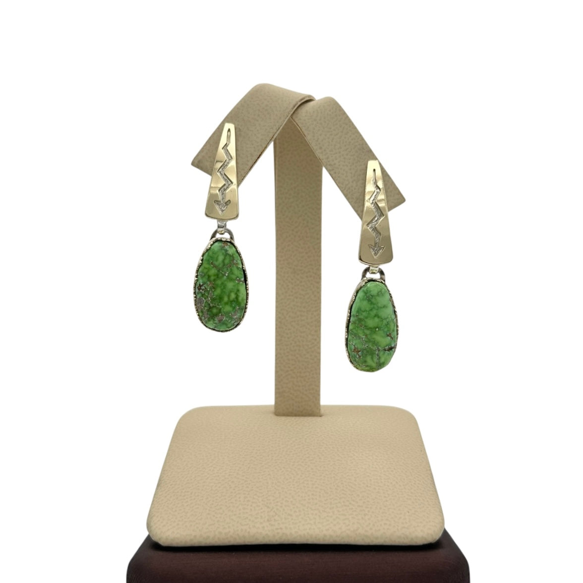 Carico Lake Turquoise Earrings in 14K Gold