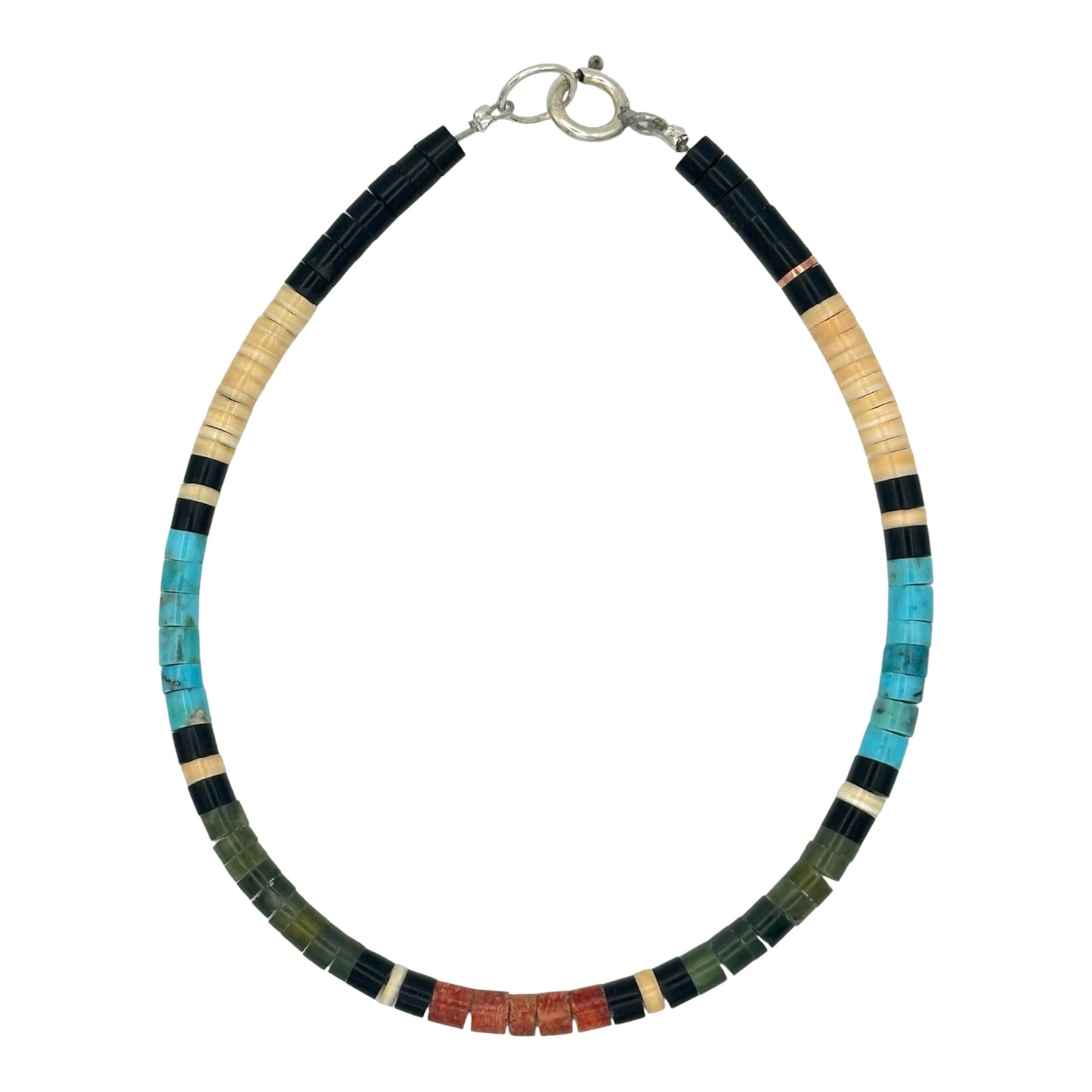 Gerard & Mary Calabaza Multicolor Heishi Bracelet, 8"