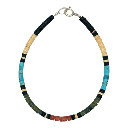 Gerard & Mary Calabaza Multicolor Heishi Bracelet, 8"