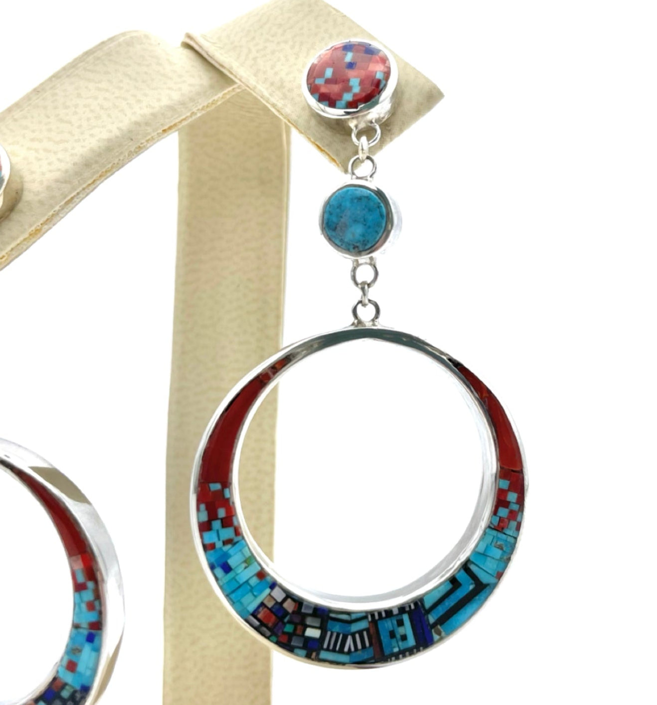 Micro-Fine Inlay Earrings