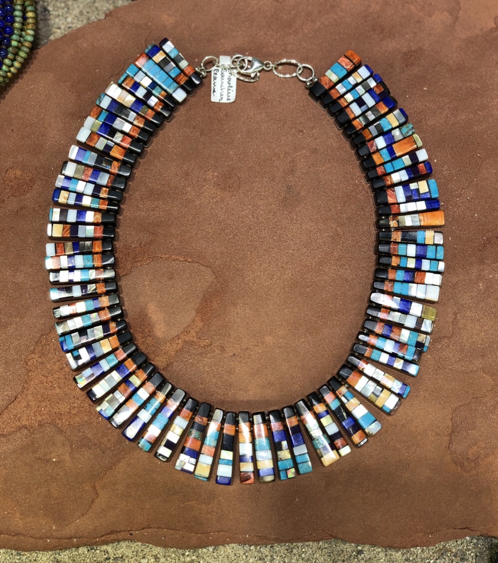 Reversible Inlay Necklace – Native Jewelry Gallery