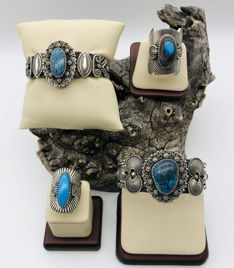 Spider Web Turquoise Bracelet – Native Jewelry Gallery