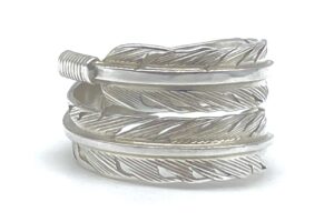 Feather Wrap Ring Size 8