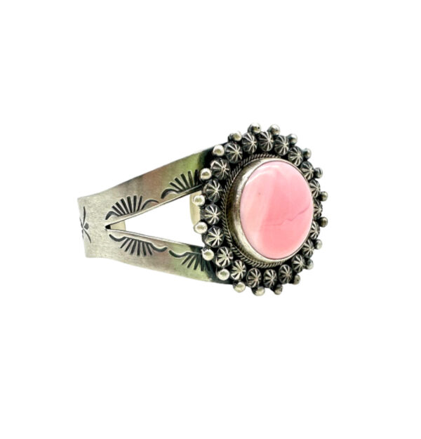 Pink Concho Shell Bracelet - Image 5